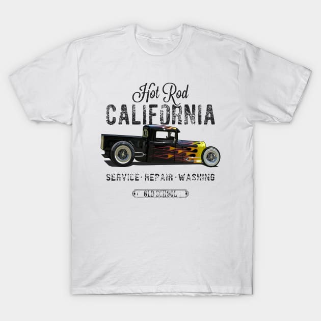 Hot Rod T-Shirt by Akira31